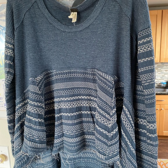 We the Free ribbed thermal swing top.Small. - Picture 2 of 6